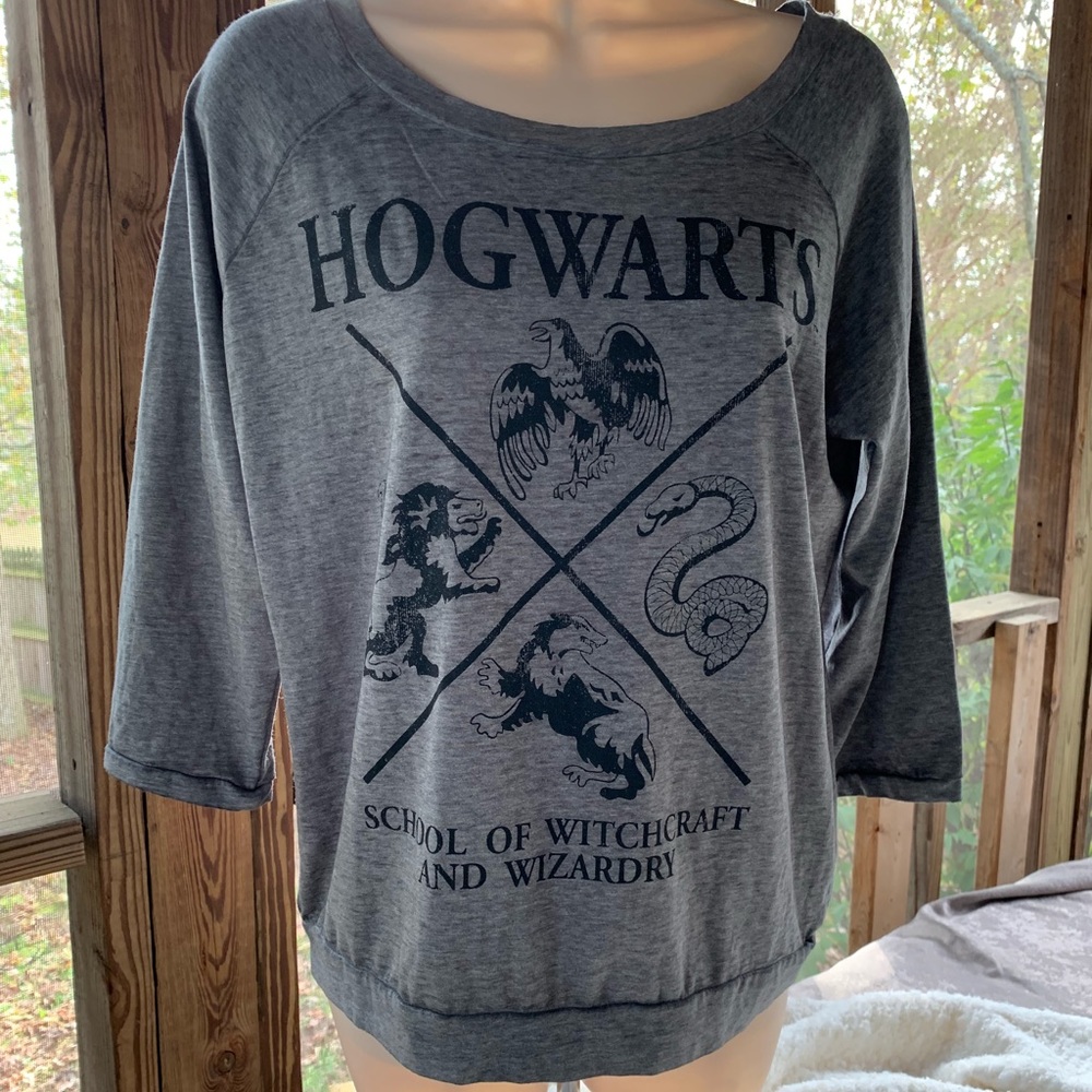 Harry Potter Grey Tee Shirt {Sz M}